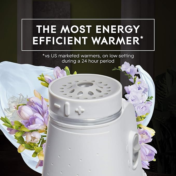 Glade PlugIns Plus Refills Air Freshener Starter Kit, Clean Linen, Scented and Essential Oils for Home and Bathroom, 0.67 Fl Oz, 1 Warmer + 3 Refills