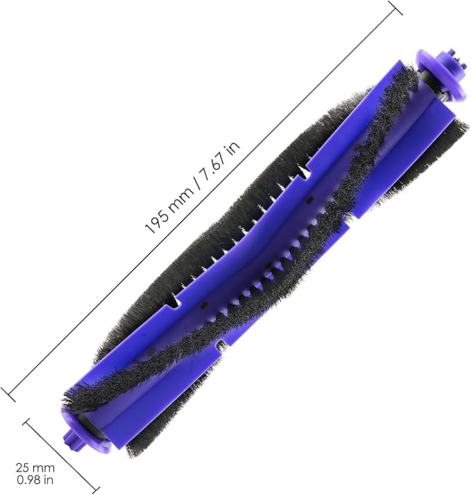 (2 Pieces) Replacement Brush Rollers Compatible with Narwal Freo Robot Vacuum and Mop Combo, Replacement Parts Accessory Kit, 2 Brush Rollers