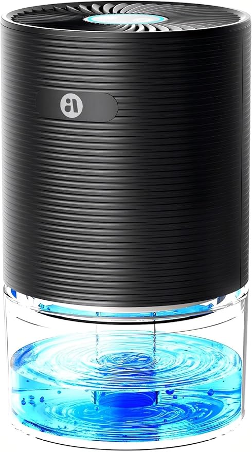 Dehumidifiers for Home, 25oz Dehumidifier for Bedroom with Auto-off, Ultra Quiet Energy Saving for Bathroom Closet Wardrobe Office RV (285sq.ft)