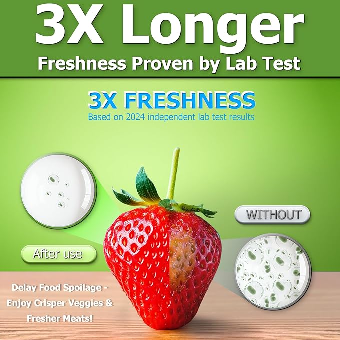 Fridge Deodorizer （1Pack），More Effective Than Baking Soda，Rechargeable Refrigerator Deodorizer Made of zeolite ，8-12 Months Long-Lasting Freshness for Fridge