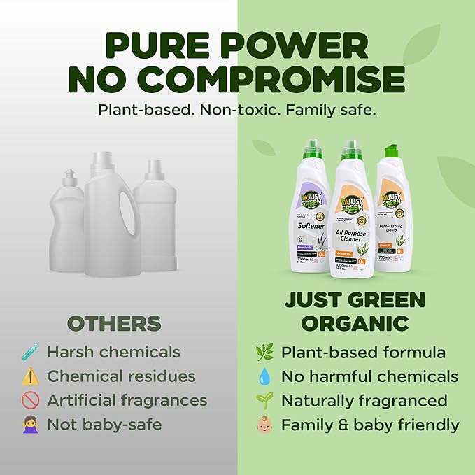 All Purpose Cleaner Spray, Plant-Based Multi-Surface Cleaner, Non-Toxic, Hypoallergenic, EcoCert Certified, Vegan, 34 fl oz (1000 ml)
