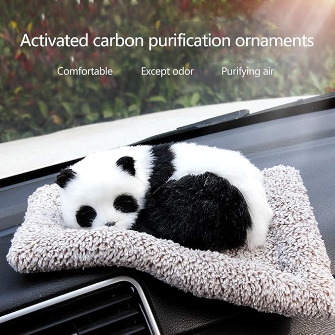 Ergocar Air Purifying Bags Air Freshener Cute Animals Bamboo Charcoal Odor Eliminator Car Decoration Car Air Dehumidifier for Eliminating Odors