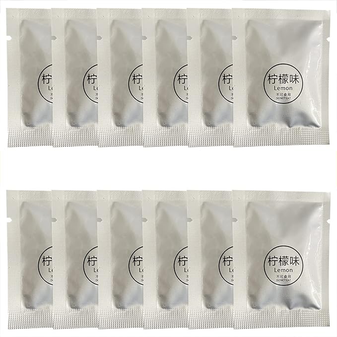 12 Pack Car Air Vent Clip Freshener Refills Solid Fragrance Replacement Pads,Stock Up on Our Solid Fragrance Replacement Pads for Your Car Vent Clip Air Freshener and Enjoy Fragrance on Your Daily Drives(Lemon)