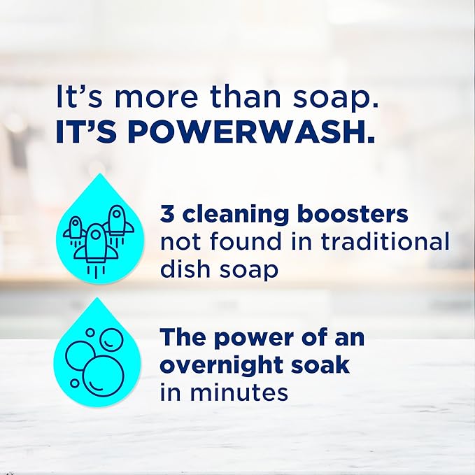 Dawn Platinum Powerwash Dish Spray, Dish Soap Liquid, Fresh Scent Bundle, 1 Spray + 3 Refills, 16oz Each (Pack of 4)
