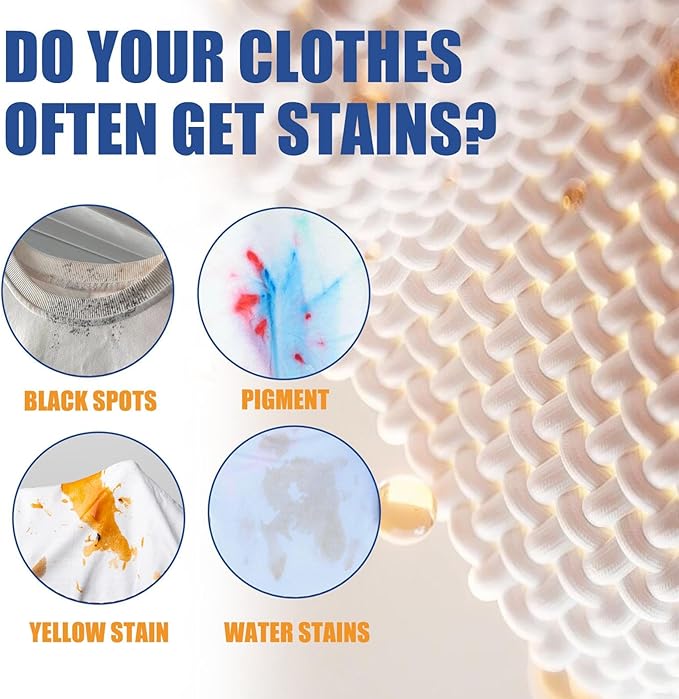 Generic Clothes Stain Remover - Bleach For Clothing | Stain Remover Liquid | Lightweight Travel Stain Remover Bleach | Multipurpose Spott Remover For Coffee Stains Oil Stain