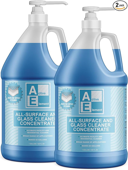 All Surface and Glass Cleaner Concentrate- Makes 128 Gallons of Powerful All Purpose Cleaner Bulk - Floor Cleaner Concentrate - All Purpose Cleaner Concentrate