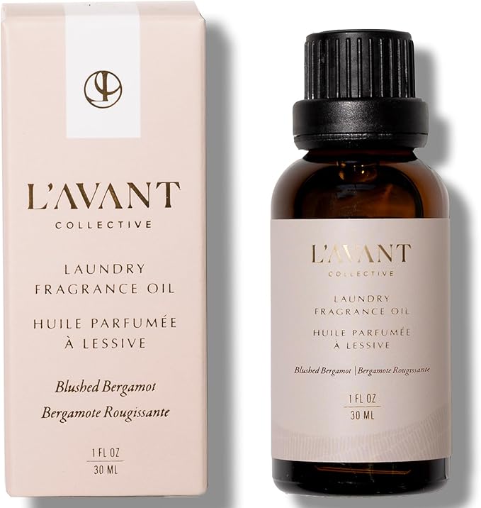 L’AVANT COLLECTIVE | Essential Oils for Laundry | Dryer Balls Scents, Scented Fragrance Essential Oil Drops | Concentrated Fabric Scent Booster for Clothing Care | 1 oz | Blushed Bergamot