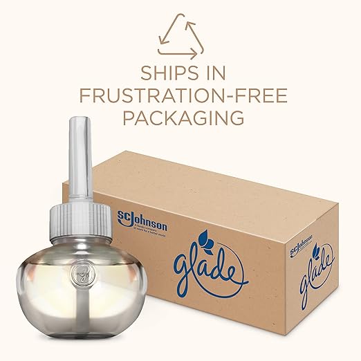 Glade PlugIns Refills Air Freshener Starter Kit with Warmers and Refills (Coastal Sunshine Citrus, Exotic Tropical Blossoms)