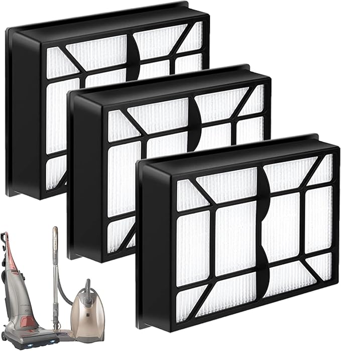 Hepa Media Filter EF-9 53296 for kenmore Upright and Canister Vacuums Replaces Models KC38KDWCZV07-3 Pack