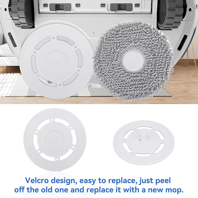 Mop Pad Plate Accessories for Ecovacs Deebot T20 Omni/ T20 PRO/ T20 MAX Vacuum Cleaner - Vacuum Pad Board Holder Replacement Part Attachment