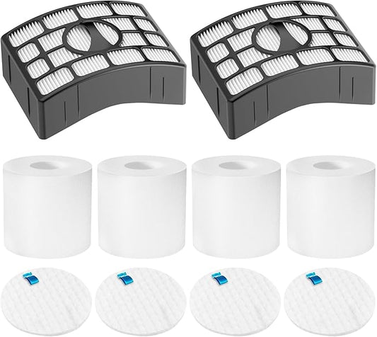 NV752, AZ1002 Filters for Shark Rotator Powered Lift-Away Vacuum NV650, NV650W, NV651, NV652, NV750W, NV751, NV752 NV831, NV835, AX950, AX951, AX952, ZU632, AZ1000W, AZ1002, AZ1002BRN, XFF650 & XHF650