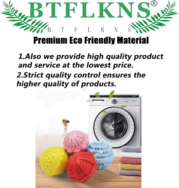 Eco-Friendly Laundry Balls Set, With Ceramic Balls & Storage Bag (200g x 2, Blue)