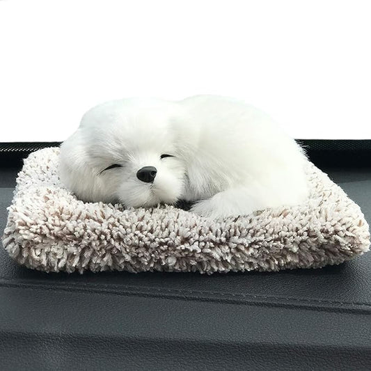 Ergocar Air Purifying Bags Air Freshener Cute Animals Bamboo Charcoal Odor Eliminator Car Decoration Car Air Dehumidifier for Eliminating Odors (Samoyed)