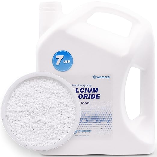7 LBS Calcium Chloride Desiccant, Moisture Absorbers Refill Beads - Fragrance Free, Moisture Absorber Refill