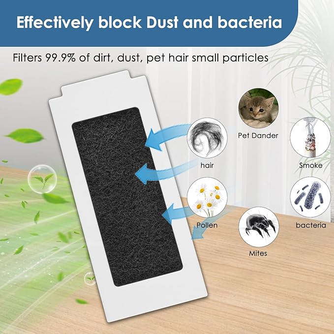 (11 Pack) M12 Pro+ Replacement Parts Compatible with ECOVACS DEEBOT T30 Omni/ T30 Pro Omni/Yeedi M12 Pro+ Robot Vacuum, 1 Roller Brush, 2 Side Brushes, 2 HEPA Filters, 2 Dust Bags, 4 Mop Pads