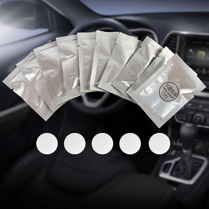 15 Pack Car Air Vent Clip Freshener Refills Solid Fragrance Replacement Pads, Long Lasting Air Freshener for Car Accessories for Women Men (Peach)