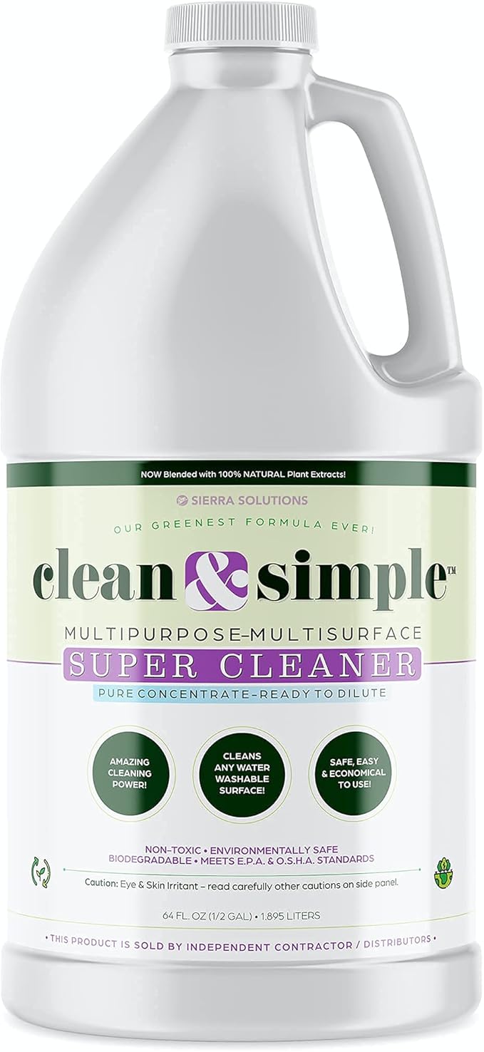 All-Purpose | Household Cleaner | clean & simple™ SUPER CLEANER concentrate