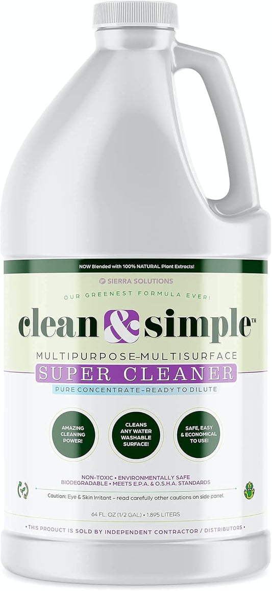 All-Purpose | Household Cleaner | clean & simple™ SUPER CLEANER concentrate