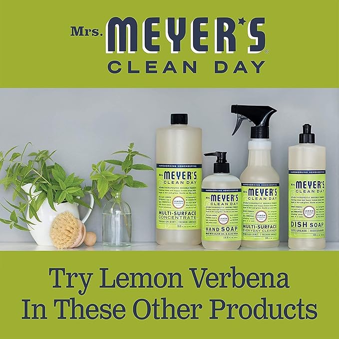 Mrs. MEYER'S CLEAN DAY Tub and Tile Cleaner, Lemon Verbena, 33 Fluid Ounce (Pack of 3)