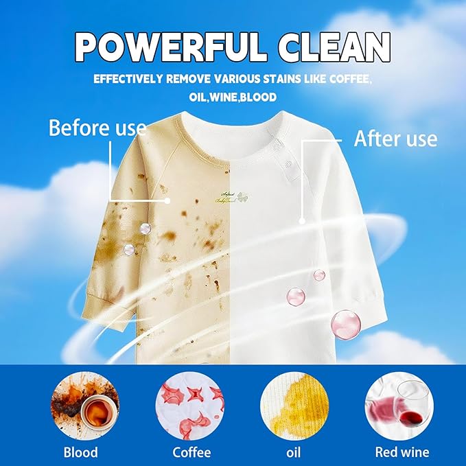 2-in-1 Laundry Detergent Sheets & Color Catcher Sheets, 290 Loads, Fast Dissolve Hypoallergenic Stain Remover - No Color Bleeding Fresh Lavender Scent for Home Dorms Travel