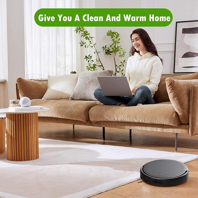 20 Pack Replacement Accessories Compatible with eufy C10 Robot Vacuum Cleaner, 2 Main Brush 6 Sidebrush 4 Filter 6 Dust Bag 1 Cleaning Brush 1 Screwdriver