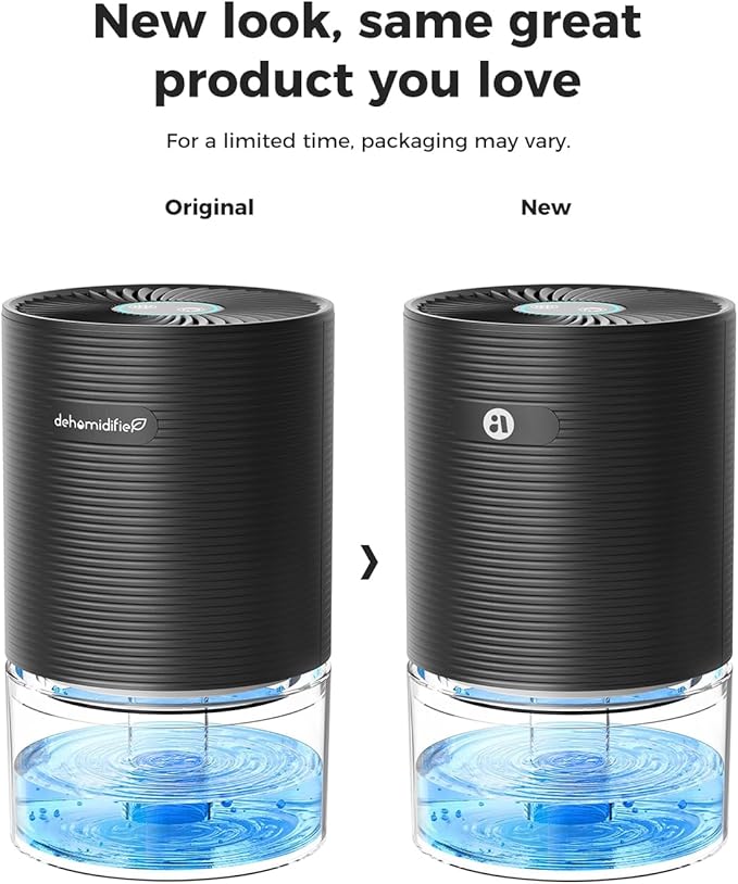 Dehumidifiers for Home, 25oz Dehumidifier for Bedroom with Auto-off, Ultra Quiet Energy Saving for Bathroom Closet Wardrobe Office RV (285sq.ft)