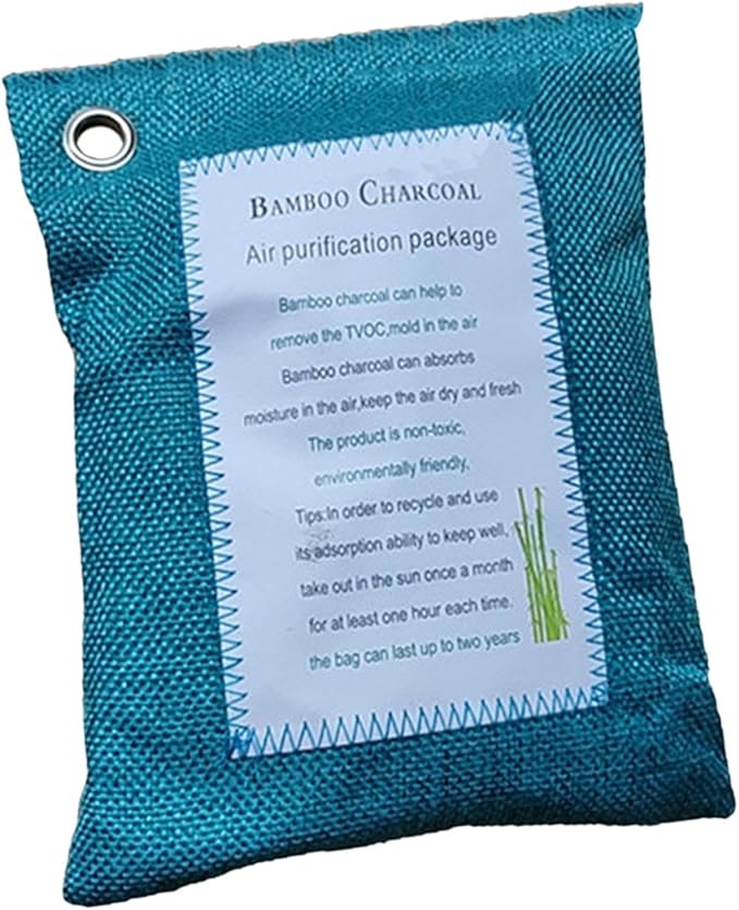 Shoe Deodorizers Bag for Sports Boxing Gloves, Absorb Reduce Odors Moisture Smell Remover for Home Office Car Closet- 200g Green