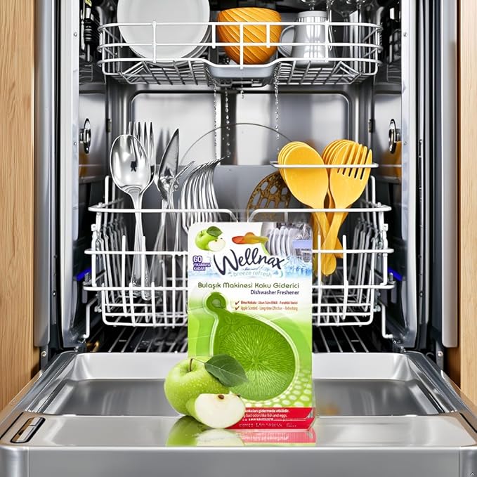 Wellnax Dishwasher Freshener (Green Apple)