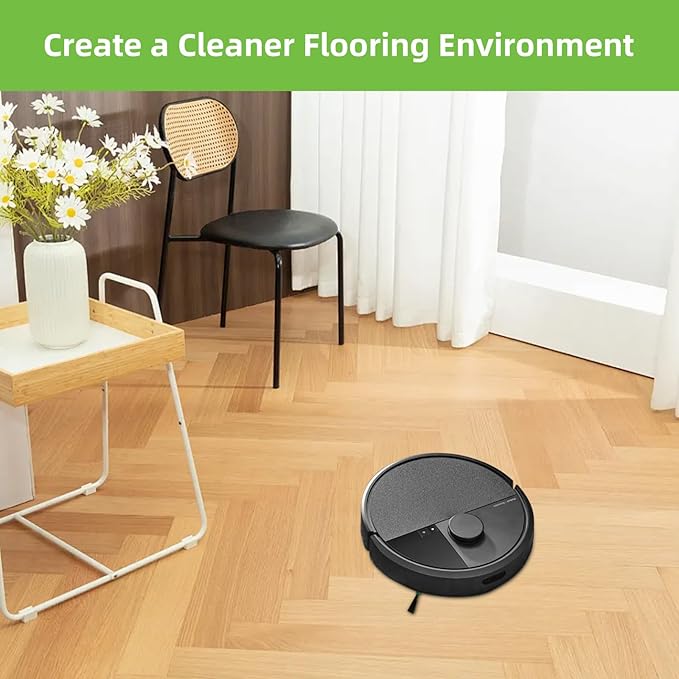 VIEWALL 8 Pack Mop Pad for iRobot Roomba Plus 405 G181/G185 Combo, Plus 505/507 Combo Robot Vacuum Cleaner, Microfiber Washable Mop Cloths Replacement Parts Accessories