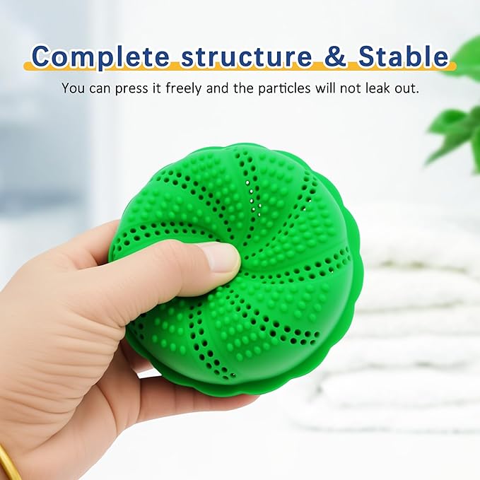2PACK Laundry Balls Set Washer Ball for Super Washing Machine Laundry Ball Eco Friendly