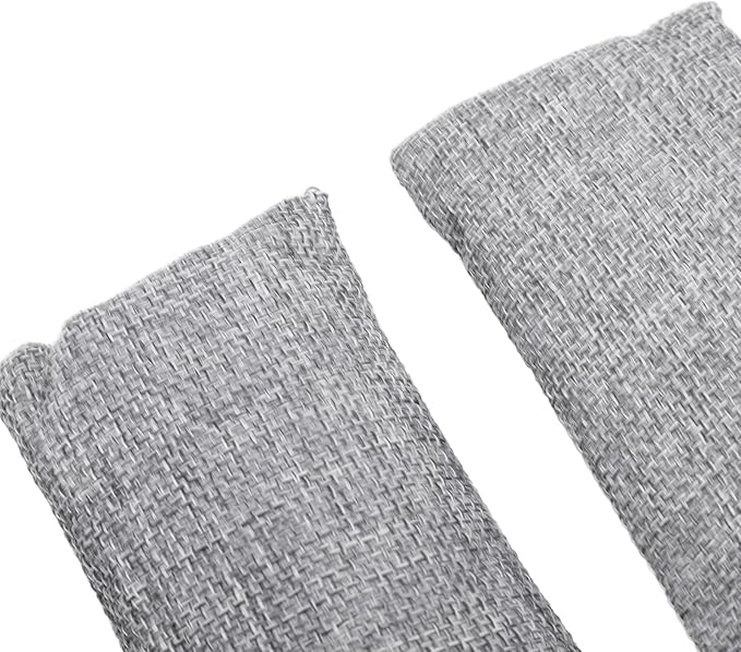 BRRNOO Activated Charcoal Bags, Bamboo Charcoal Air Purifying Odor Absorber for Shoe Car Home, with Reusable Deodorizer