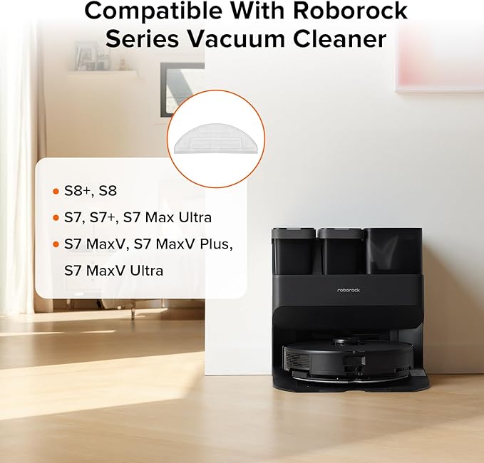 Roborock Mop Cloth for S8+ & S8 & S7 MaxV Robot Vacuum (2 Pcs)