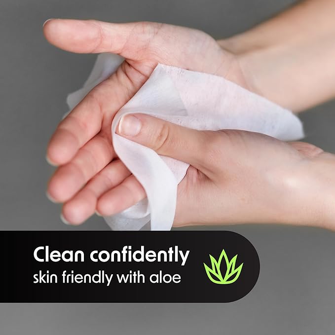 Wipex Fitness Wipes Refill - 800ct Antibacterial Hand Sanitizing Wipe with Safe Plant Based Cloth, Bulk Commercial Size - Great for Gyms, Studios, Clubhouse & Public Facilities