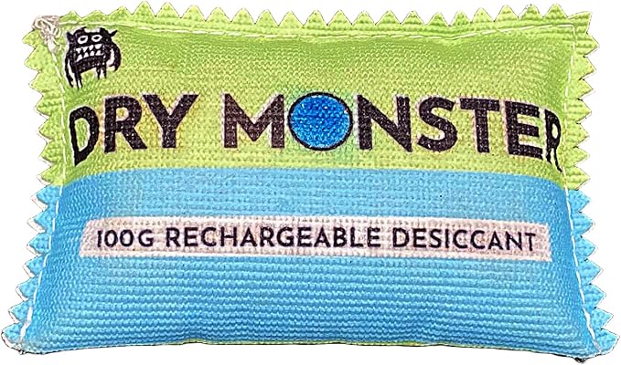 100g Rechargeable Desiccant 3 Pack - Ultimate Moisture Absorbing Bags | Rechargeable Silica | Protects Valuables from Rust, Corrosion & Humidity | Easy to Use
