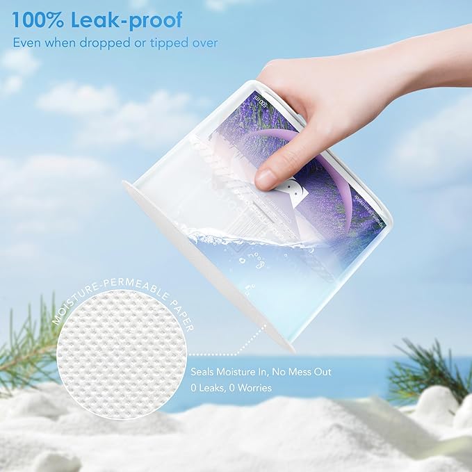 Moisture Absorbers, Efficient Lavender Vanilla Humidity Absorber ＆ Odor Eliminator Boxes, Refillable Car Dehumidifier for Closet, Bathroom, Basement＆ RV, 3 Pack