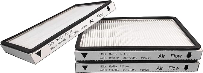 ATXKXE Vacuum Cleaner Filter Replacement for Sears Kenmore EF-1, Part 86889,mc-v194h,53295,EF-1,3pack