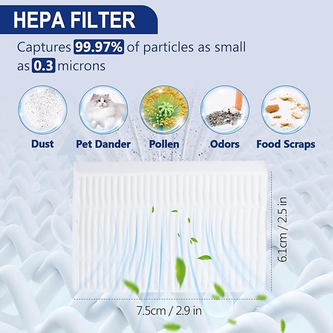 34 Pack Q7 M5+ Replacement Accessories Compatible with Roborock Q7 M5 / Q7 L5 / Q7 L5+ Robot Vacuum, 2 Mainbrushes, 6 Scent Tablets, 6 HEPA Filters, 6 Dust Bags, 6 Mop Pads, 6 Side Brushes