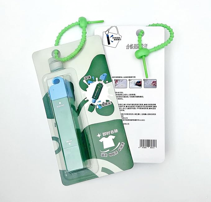 Stain Remover,Spot Cleaner,3-Second Stain Remover Pen for Clothes, 12ml Double Head Instant Treater Sticks With Lanyard,Travel & Pocket-Sized