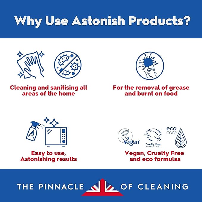Astonish All In 1 Dishwasher Tablets - Household Cleaner Removes Grease, Grime, & Surface Stains - Dishwasher Soap with Salt & Rinse Aid, Cruelty Free Dishwasher Detergent, Lemon Fresh, 100 Pack