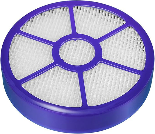 HASMX DC33 Post Motor HEPA Exhaust Filter Replacement for Dyson DC33 Upright Vacuum Cleaners, Replaces Part Numbers: 921616-01, 92161601 Round (1-Pack)