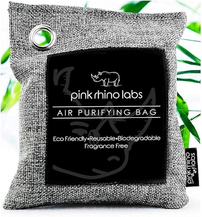 Swedish Dishcloths and Bamboo Charcoal Air Purifying Bag Bundle