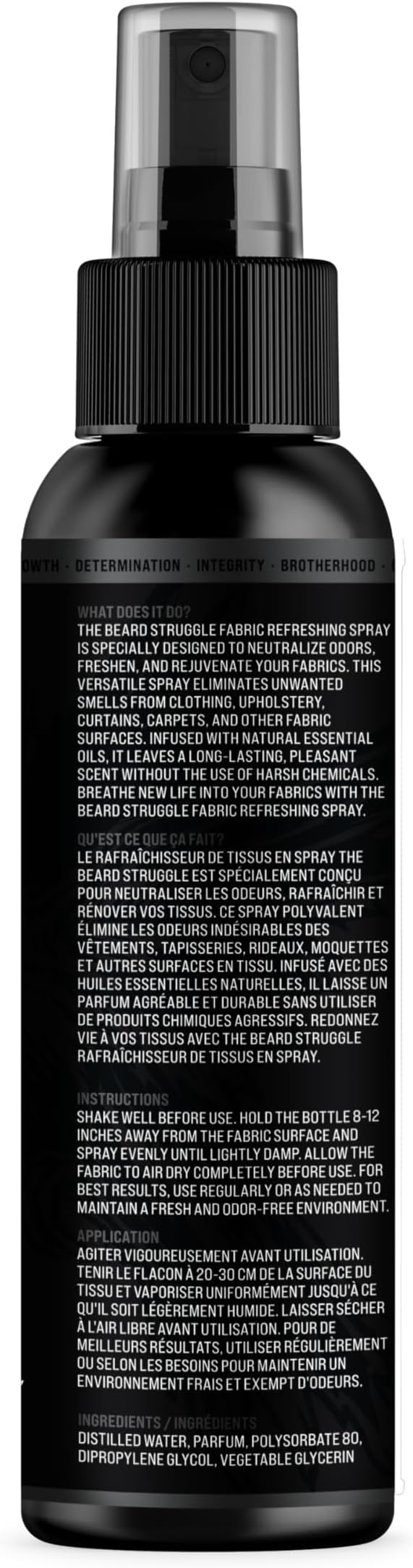 Fabric Freshener Spray by The Beard Struggle - Linen Spray Freshener for Cloths, Bed & Room Air Freshener - Odor Eliminator with Luxury Fragrance - Surtr's Fury, Black Collection (120ml)