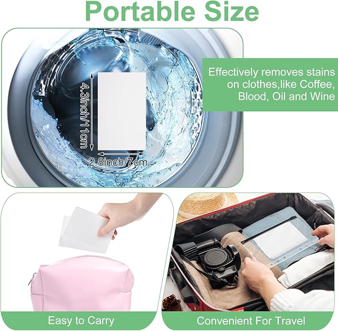 Loopeer 600 Loads Laundry Detergent Sheets Bulk No Leak Laundry Soap Sheets Anti Sensitive Liquidless Laundry Supplies Washing Strips for Home Dorm(Fresh)