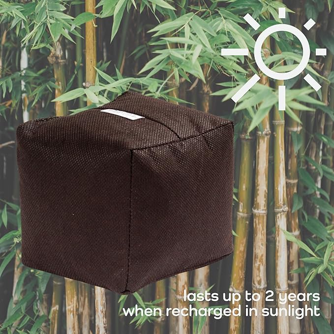 BambooMN Activated Bamboo Charcoal Air Purifier Cube - 800g Sky Blue - 2 Units