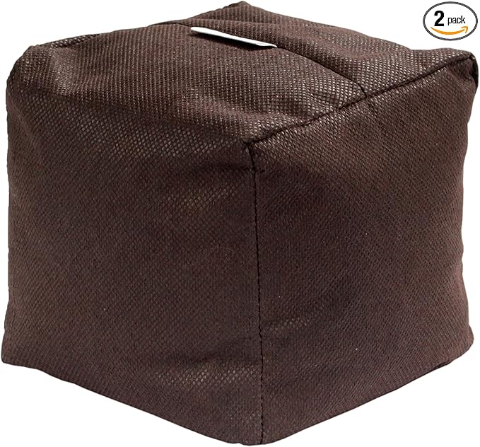 BambooMN Activated Bamboo Charcoal Air Purifier Cube - 800g Chocolate - 2 Units