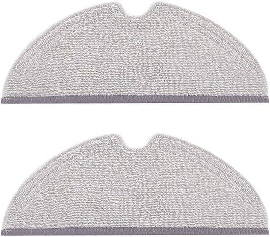 roborock 2 Pack Microfiber Mop Cloths for Q 5, Q5 Pro, Q5 Pro+, Q7, Q7Max, Q8Max, Q8Max+, E Series, S5, S5 Max, S 6, S6 Pure, S6 MaxV Robot Vacuum Cleaner, Mop Pad Replacement Accessories