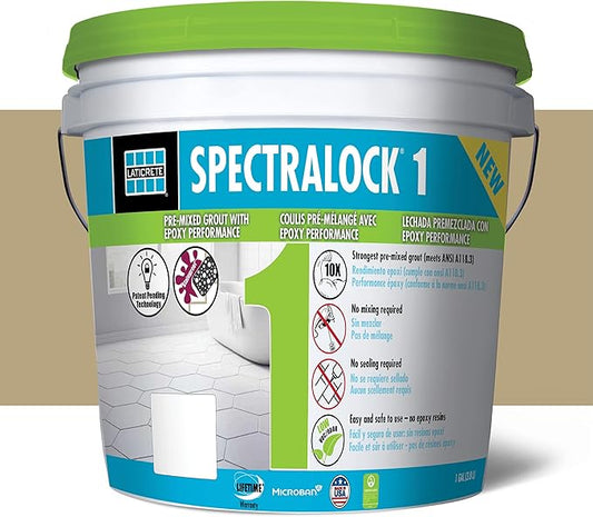 LATICRETE SPECTRALOCK® 1 Pre-Mixed Grout (#52 Toasted Almond)