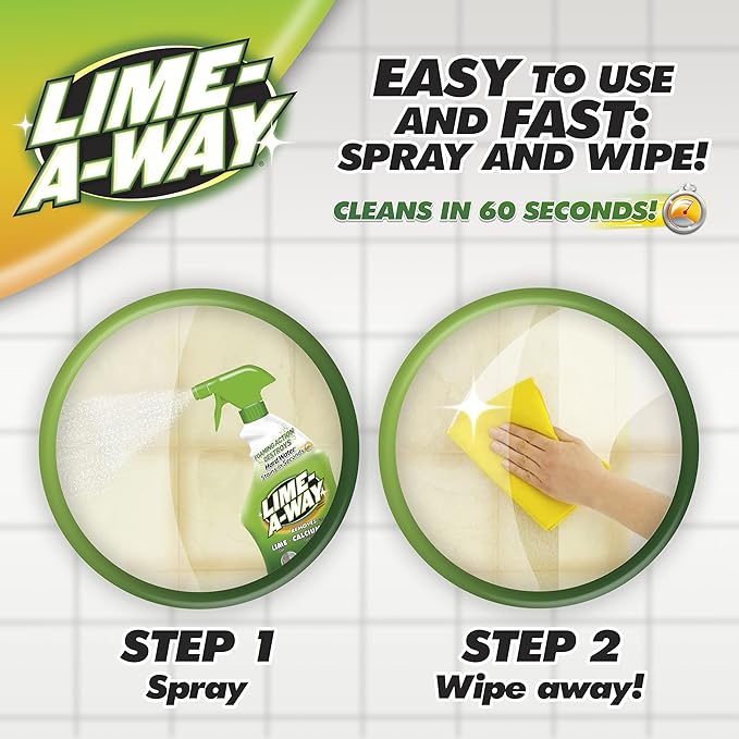 Lime-A-Way Cleaner, 22 Fluid Ounce (Pack of 2)