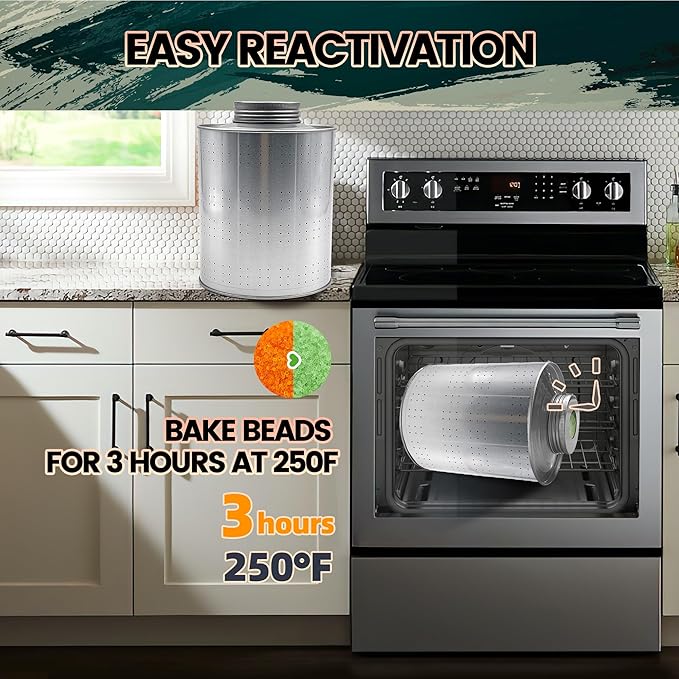 900 Gram 16 Pack Dehumidifiers for Home, Rechargeable Gun Safe Dehumidifier, Gun Safe Accessories 2 LBS Dehumidifier for Basement, Closet, Garage, Car, Moisture Absorbers Desiccants
