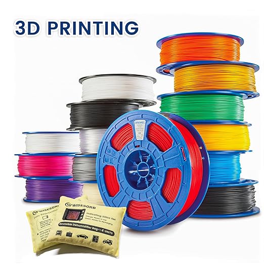 120g×3 Packs Rechargeable Silica Gel Desiccant Packs with Clean Window, Color Indicating (Orange to Green) Reusable Moisture Absorbers for Storage, Closet, 3D Filaments, Electronics, Camera